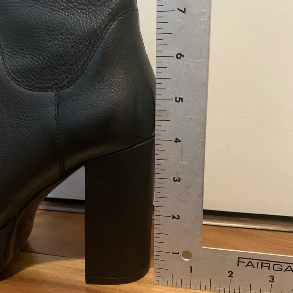 ASH Black, Platform Ankle Boots. - Picture 5 of 12